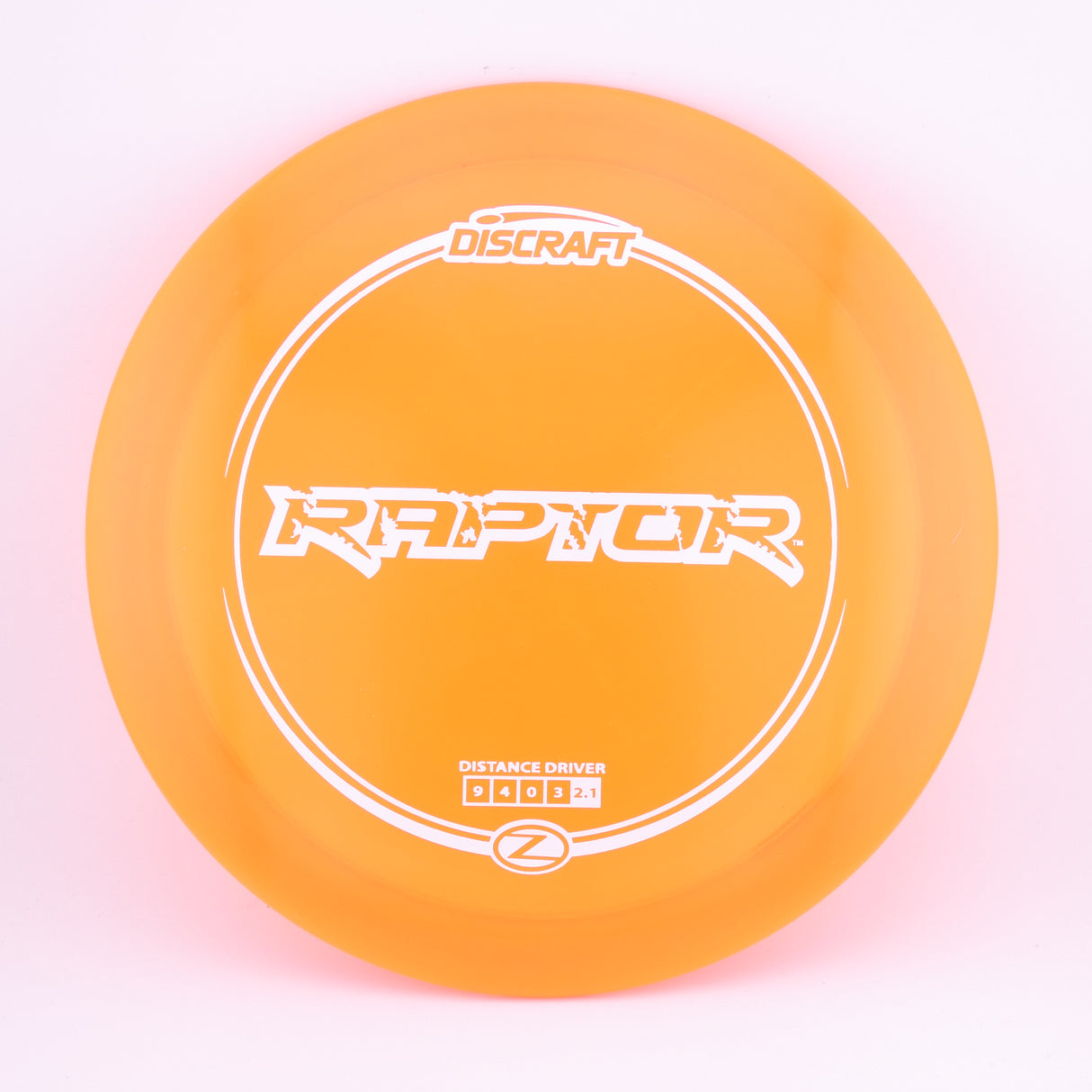 Discraft Z Line Raptor 173-174g control driver disc golf disc