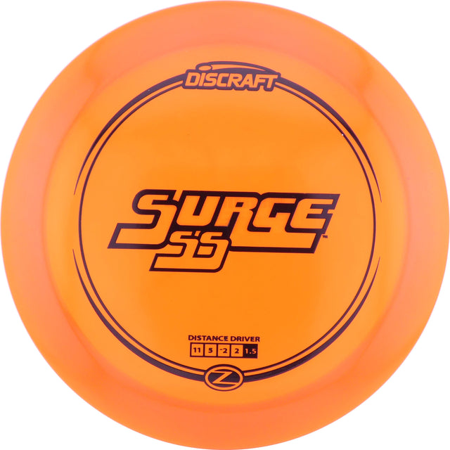 Discraft Z Line Surge SS 173-174g distance driver disc golf disc
