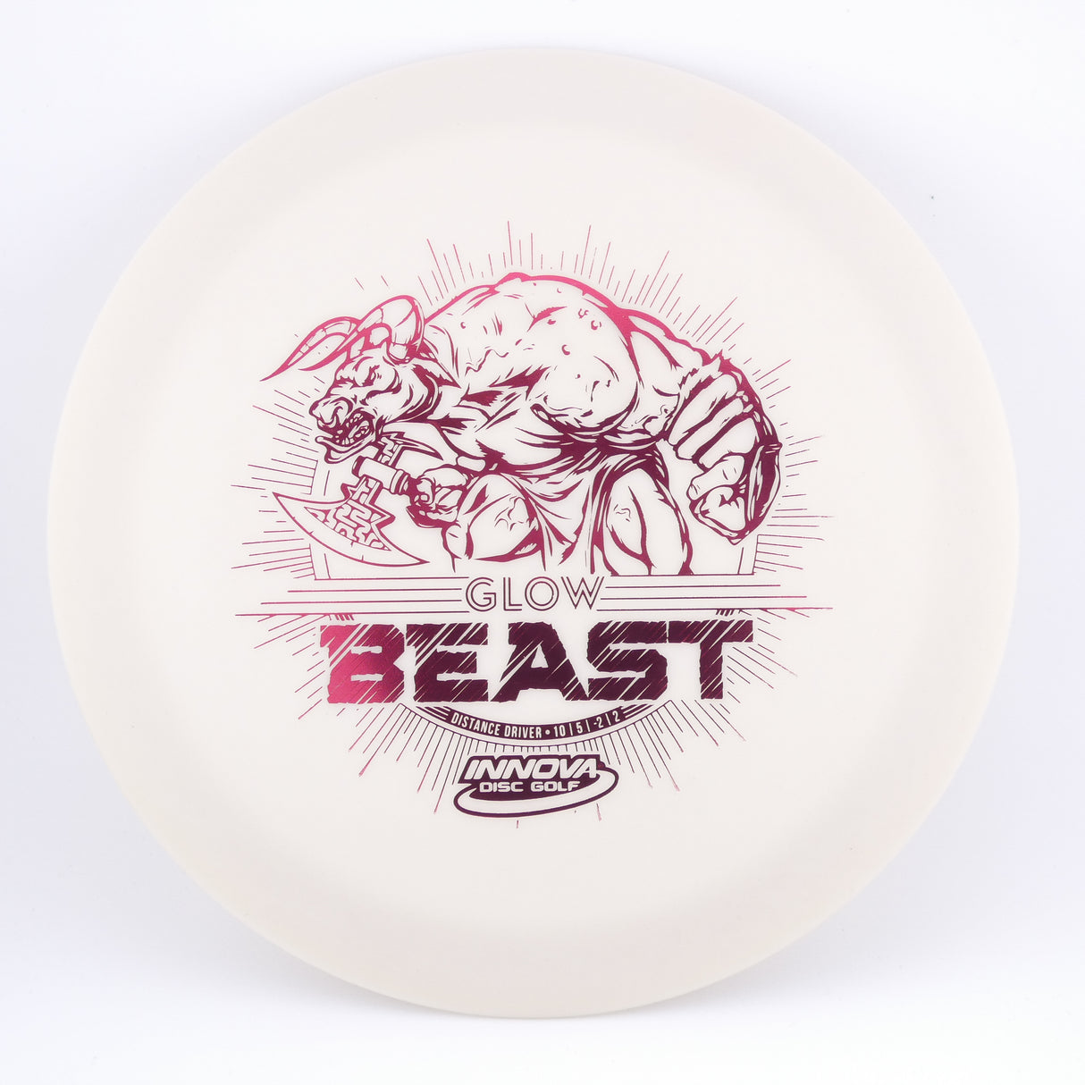 Innova DX Glow Beast Distance Driver 173-175g stable disc golf disc