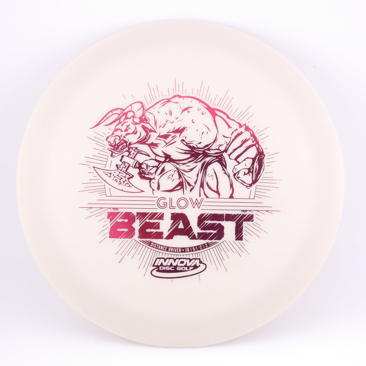 Innova DX Glow Beast Distance Driver 173-175g stable disc golf disc