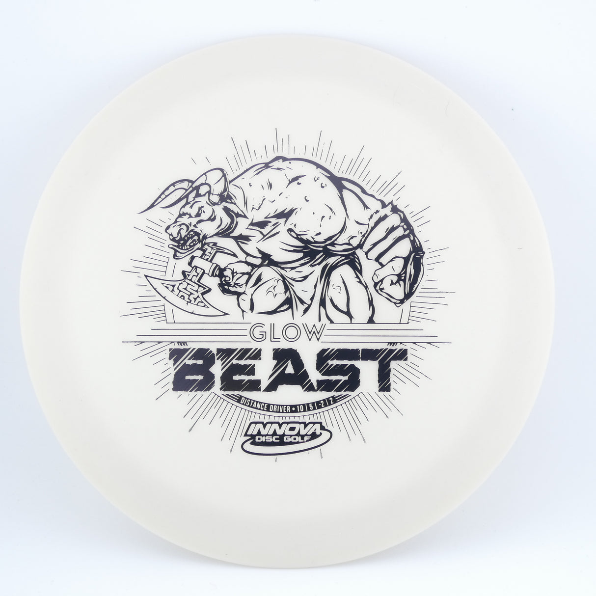 Innova DX Glow Beast Distance Driver 173-175g stable disc golf disc