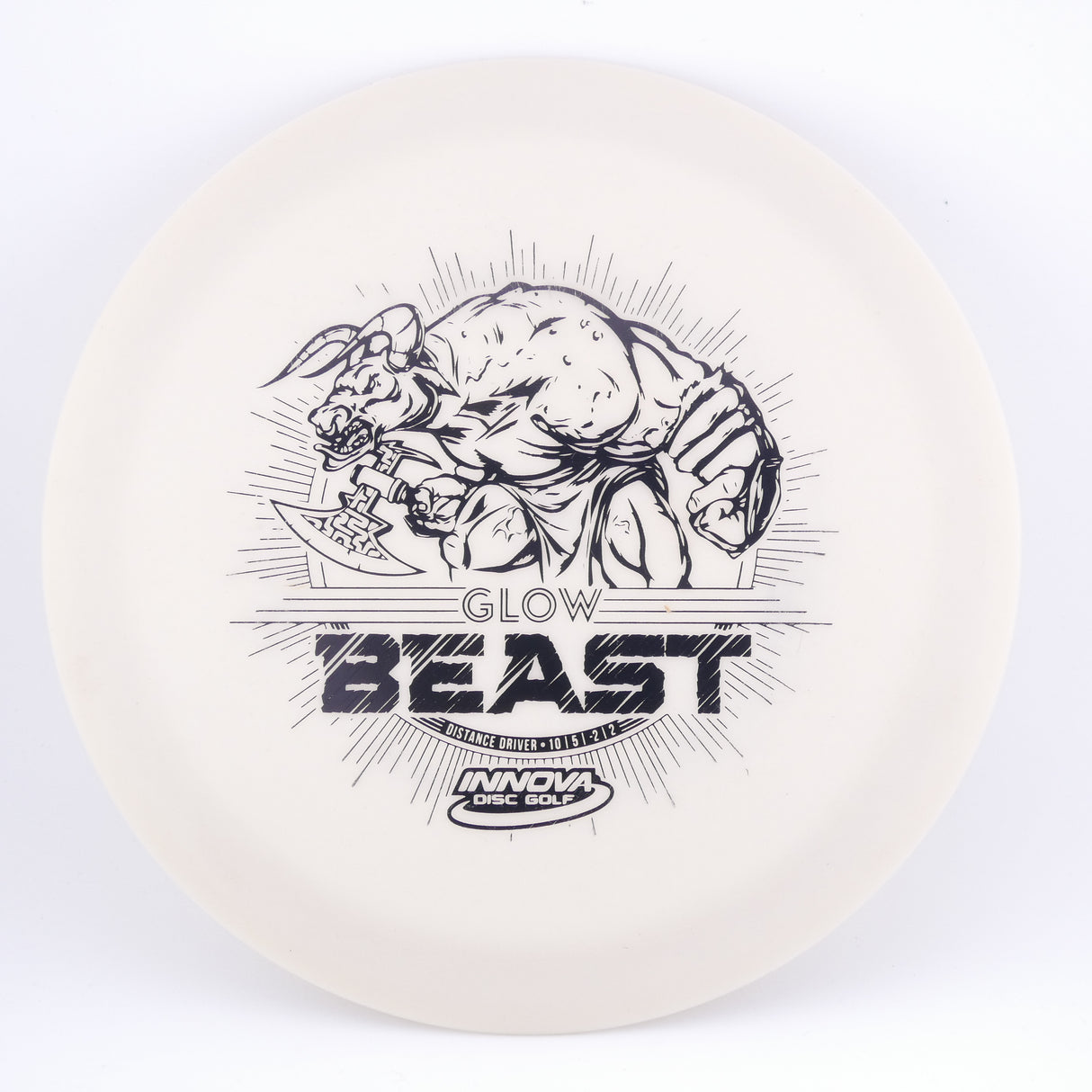 Innova DX Glow Beast Distance Driver 173-175g stable disc golf disc