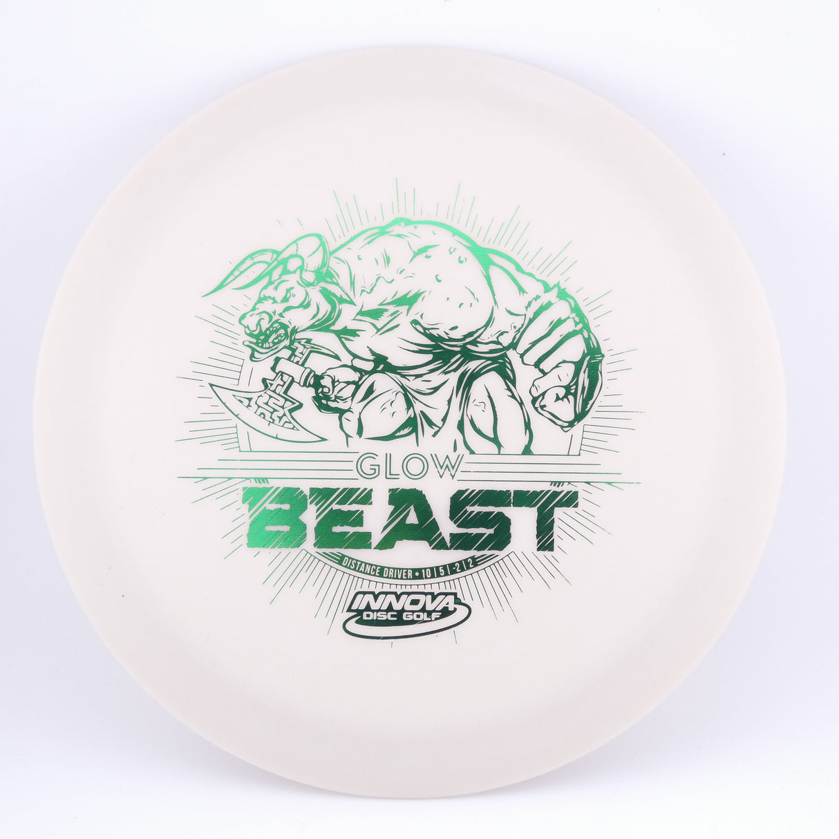 Innova DX Glow Beast Distance Driver 173-175g stable disc golf disc