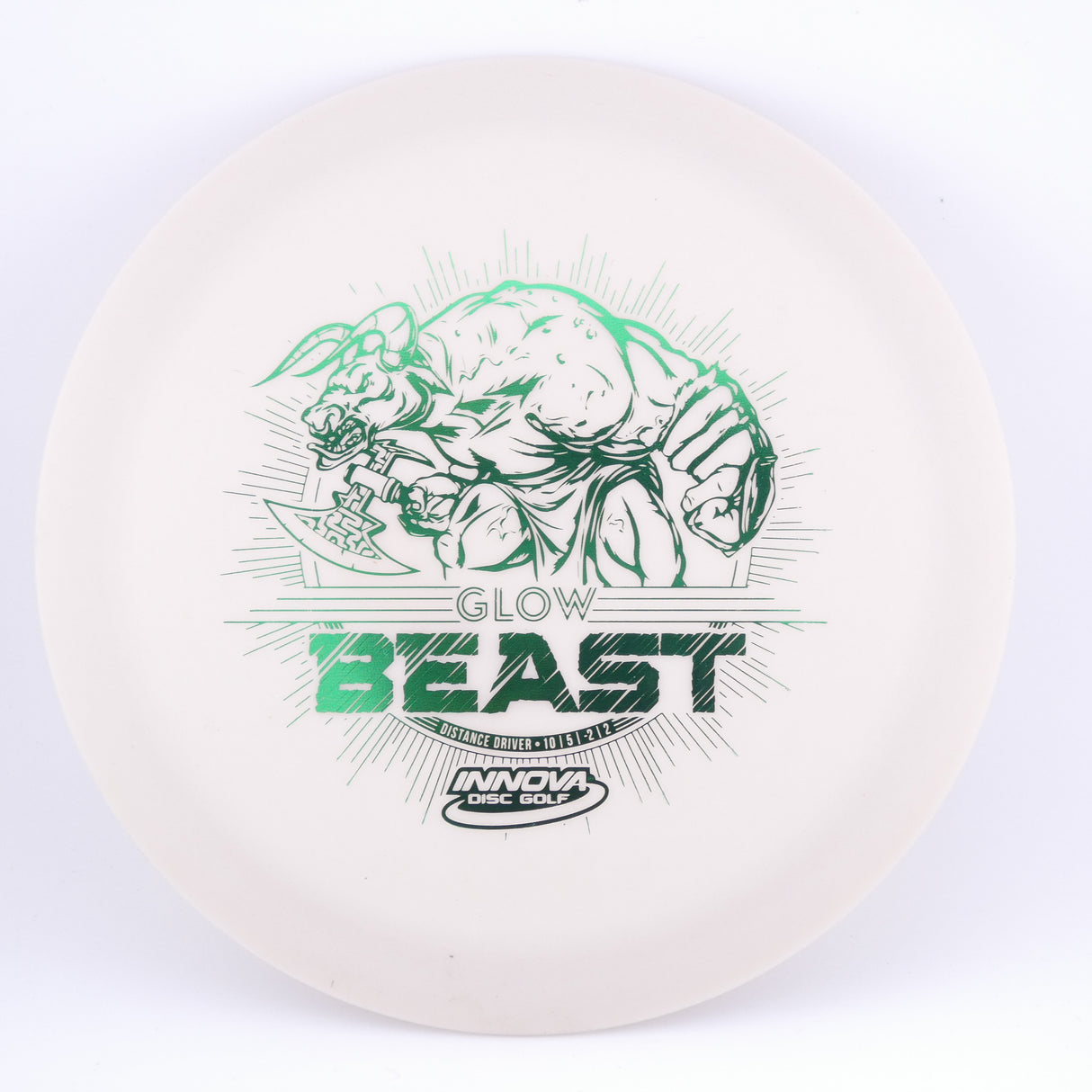 Innova DX Glow Beast Distance Driver 173-175g stable disc golf disc