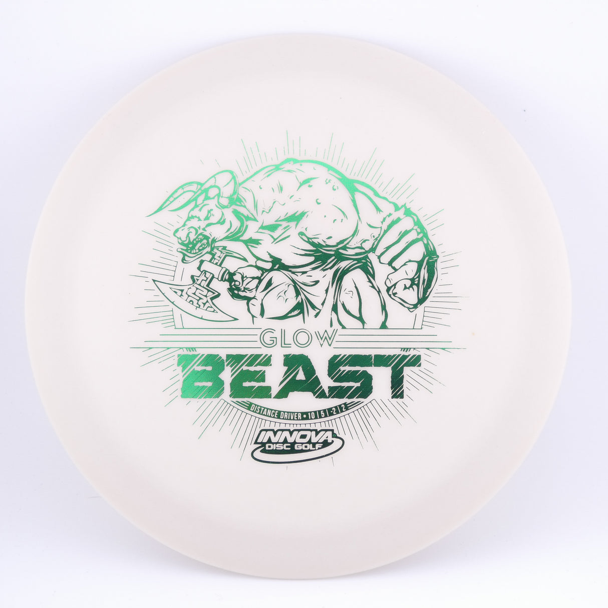 Innova DX Glow Beast Distance Driver 173-175g stable disc golf disc