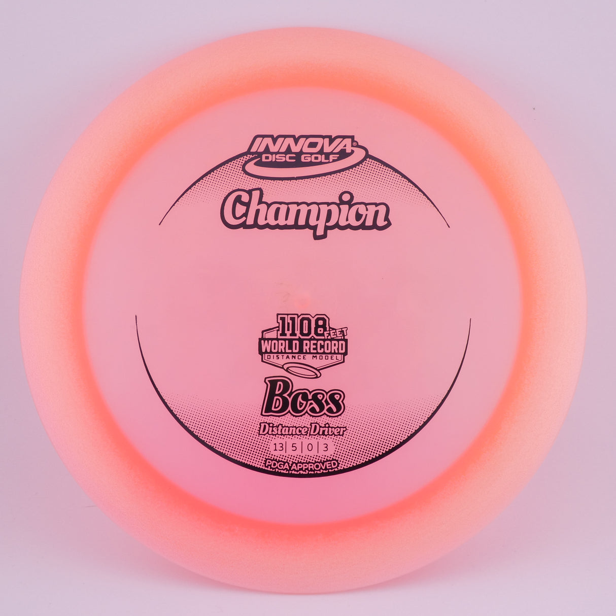 Innova Champion Boss Distance Driver 166-169g stable disc golf disc