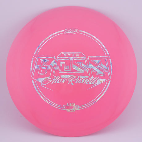 Innova Star Boss Alex Russell (Tour Series) 173-175g Pink distance driver disc golf disc