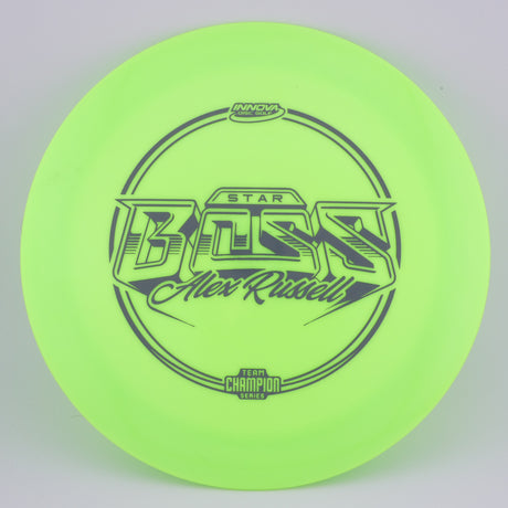 Innova Star Boss Alex Russell (Tour Series) 173-175g Green distance driver disc golf disc