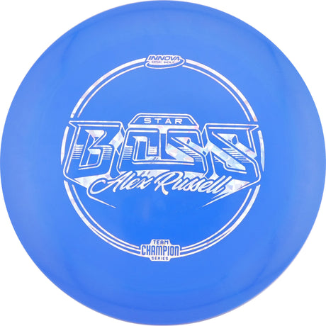 Innova Star Boss Alex Russell (Tour Series) 173-175g Blue distance driver disc golf disc