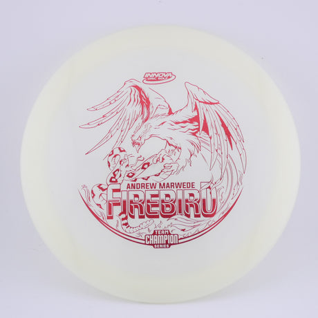 Innova Champion Glow Firebird Andrew Marwede (Tour Series) 173-175g control driver disc golf disc