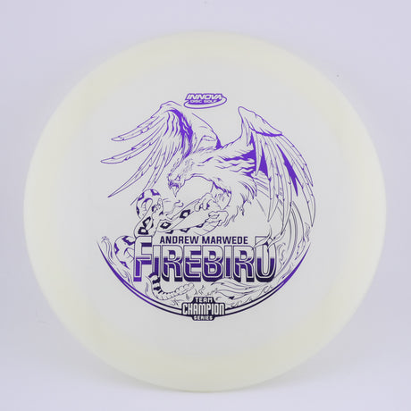 Innova Champion Glow Firebird Andrew Marwede (Tour Series) 173-175g control driver disc golf disc