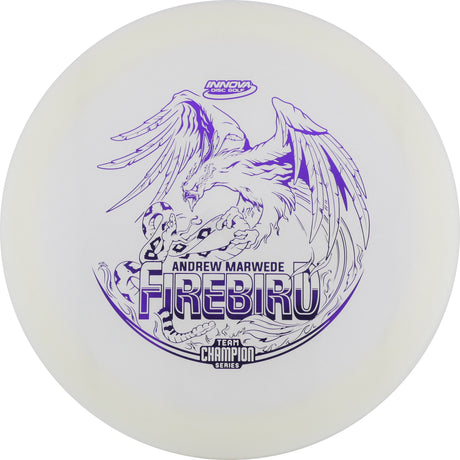 Innova Champion Glow Firebird Andrew Marwede (Tour Series) 173-175g control driver disc golf disc