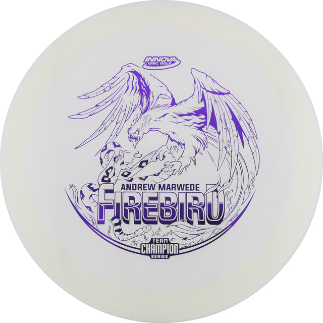 Innova Champion Glow Firebird Andrew Marwede (Tour Series) 173-175g control driver disc golf disc