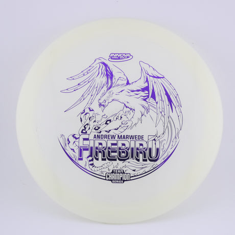 Innova Champion Glow Firebird Andrew Marwede (Tour Series) 173-175g control driver disc golf disc