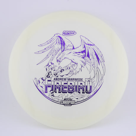 Innova Champion Glow Firebird Andrew Marwede (Tour Series) 173-175g control driver disc golf disc
