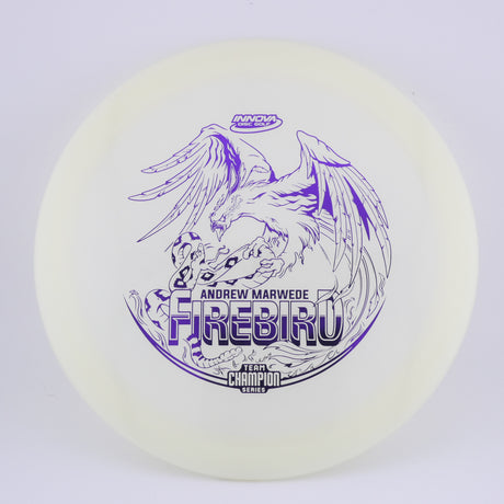 Innova Champion Glow Firebird Andrew Marwede (Tour Series) 173-175g control driver disc golf disc