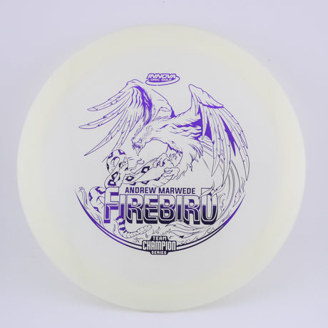 Innova Champion Glow Firebird Andrew Marwede (Tour Series) 173-175g control driver disc golf disc