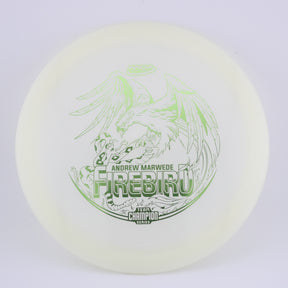Innova Champion Glow Firebird Andrew Marwede (Tour Series) 173-175g control driver disc golf disc