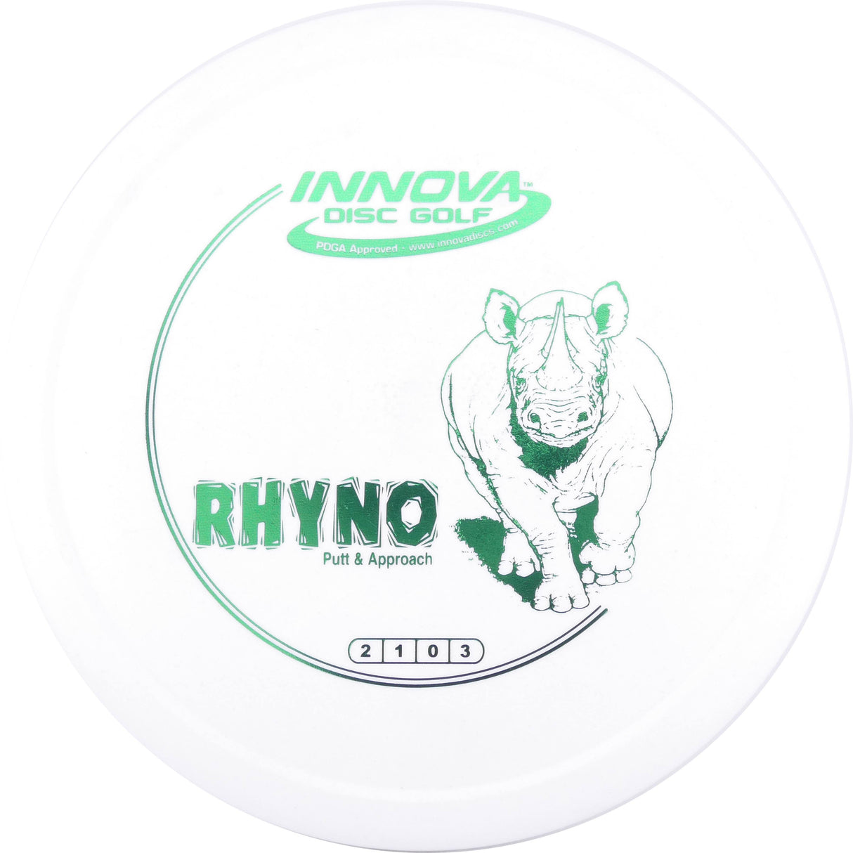 Innova DX Rhyno 173-175g stable putt & approach disc disc golf disc