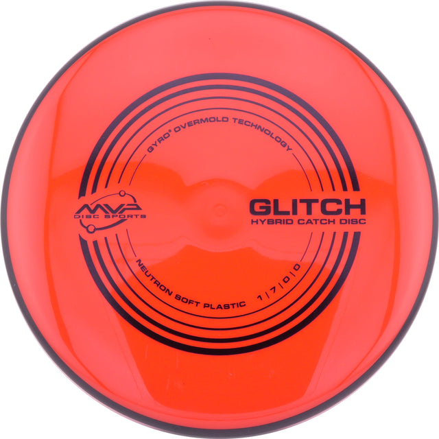 MVP Neutron Glitch (Soft) 140-144g stable putt & approach disc disc golf disc