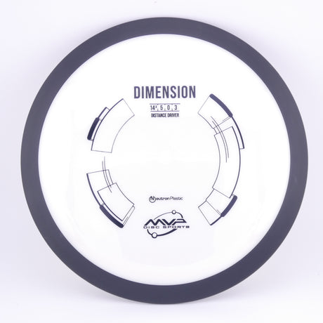 MVP Neutron Dimension 170-175g slightly overstable distance driver disc golf disc