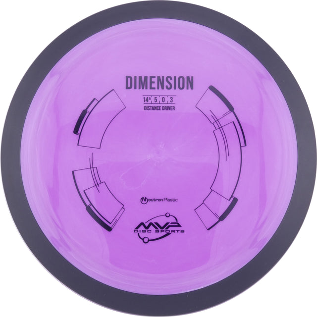 MVP Neutron Dimension 170-175g slightly overstable distance driver disc golf disc