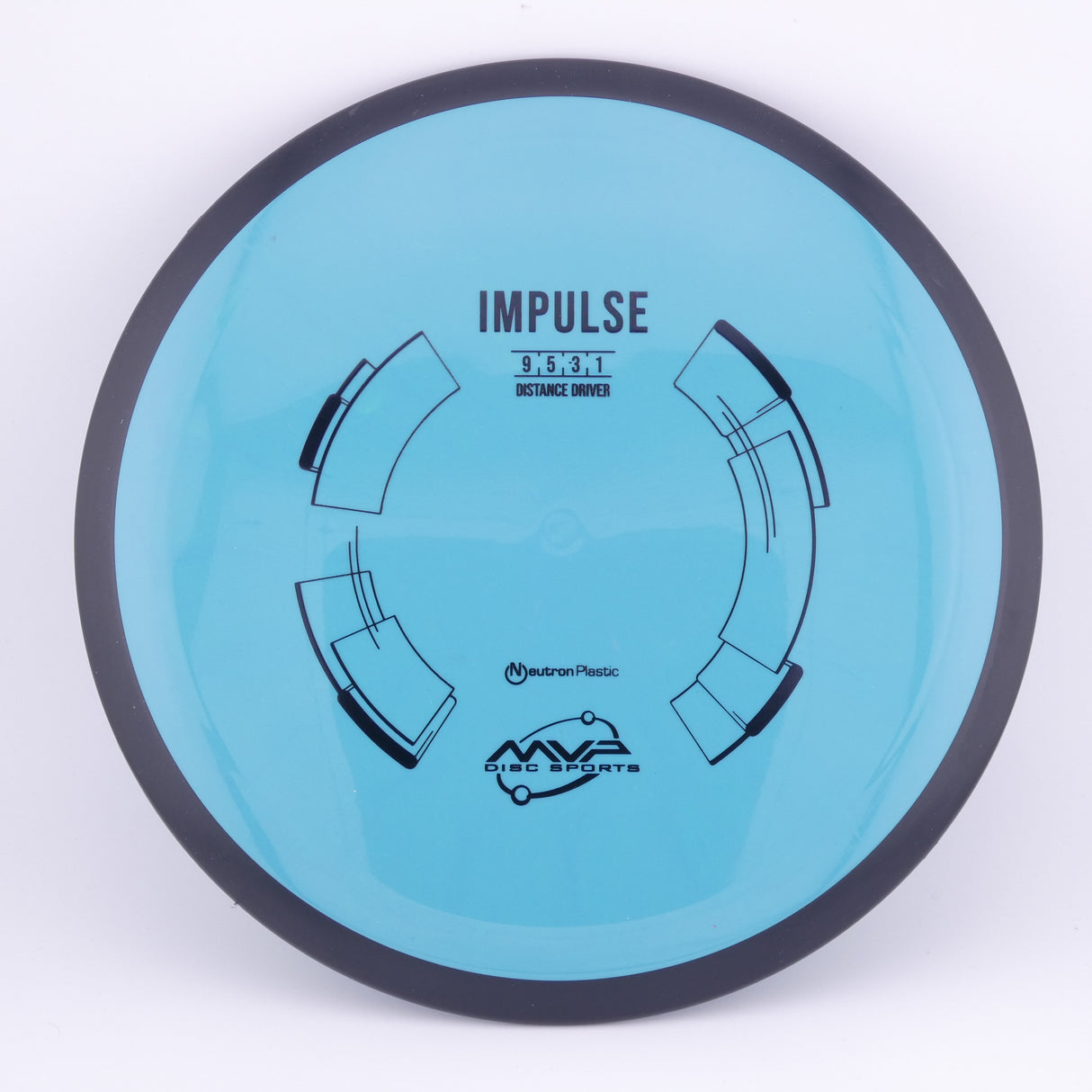 MVP Neutron Impulse 170-175g understable distance driver disc golf disc