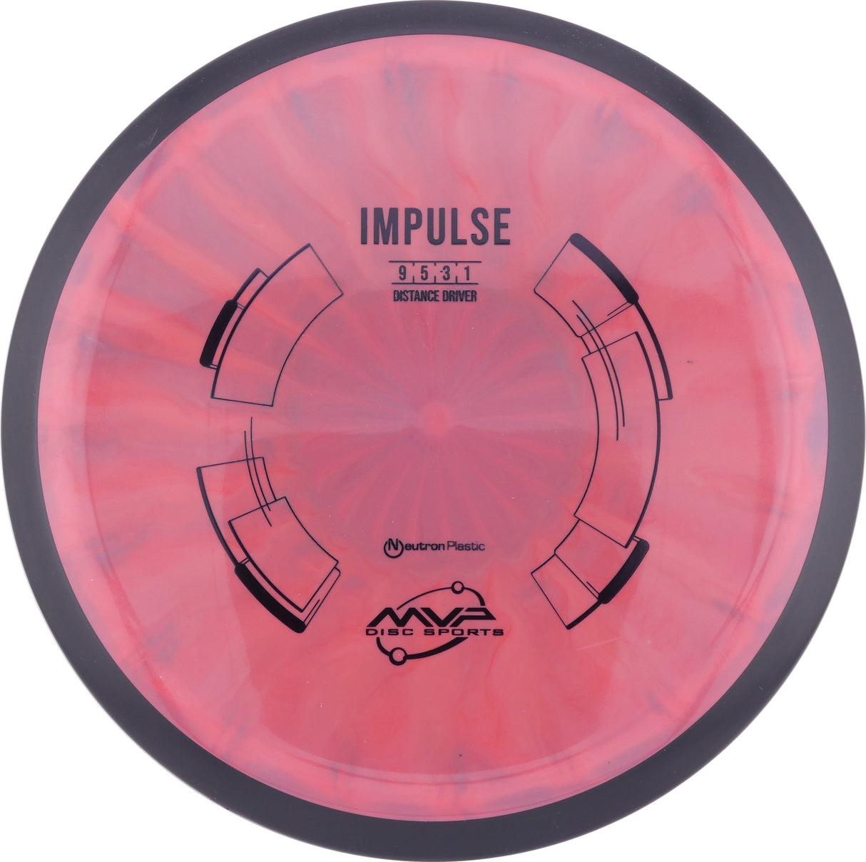 MVP Neutron Impulse 170-175g understable distance driver disc golf disc
