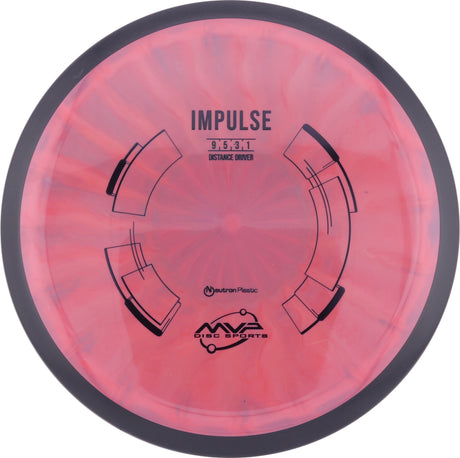 MVP Neutron Impulse 170-175g understable distance driver disc golf disc