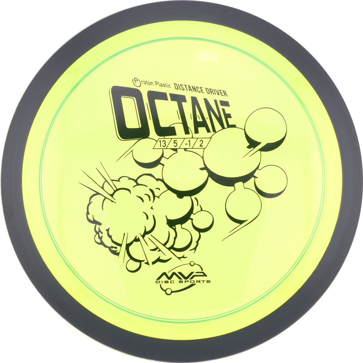 MVP Proton Octane 170-175g slightly understable distance driver disc golf disc