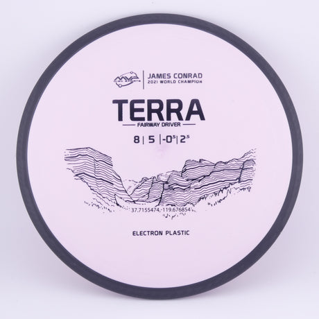 MVP Electron Terra 170-175g overstable fairway driver disc golf disc