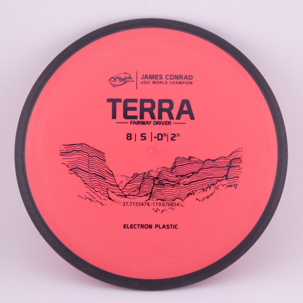 MVP Electron Terra 170-175g overstable fairway driver disc golf disc