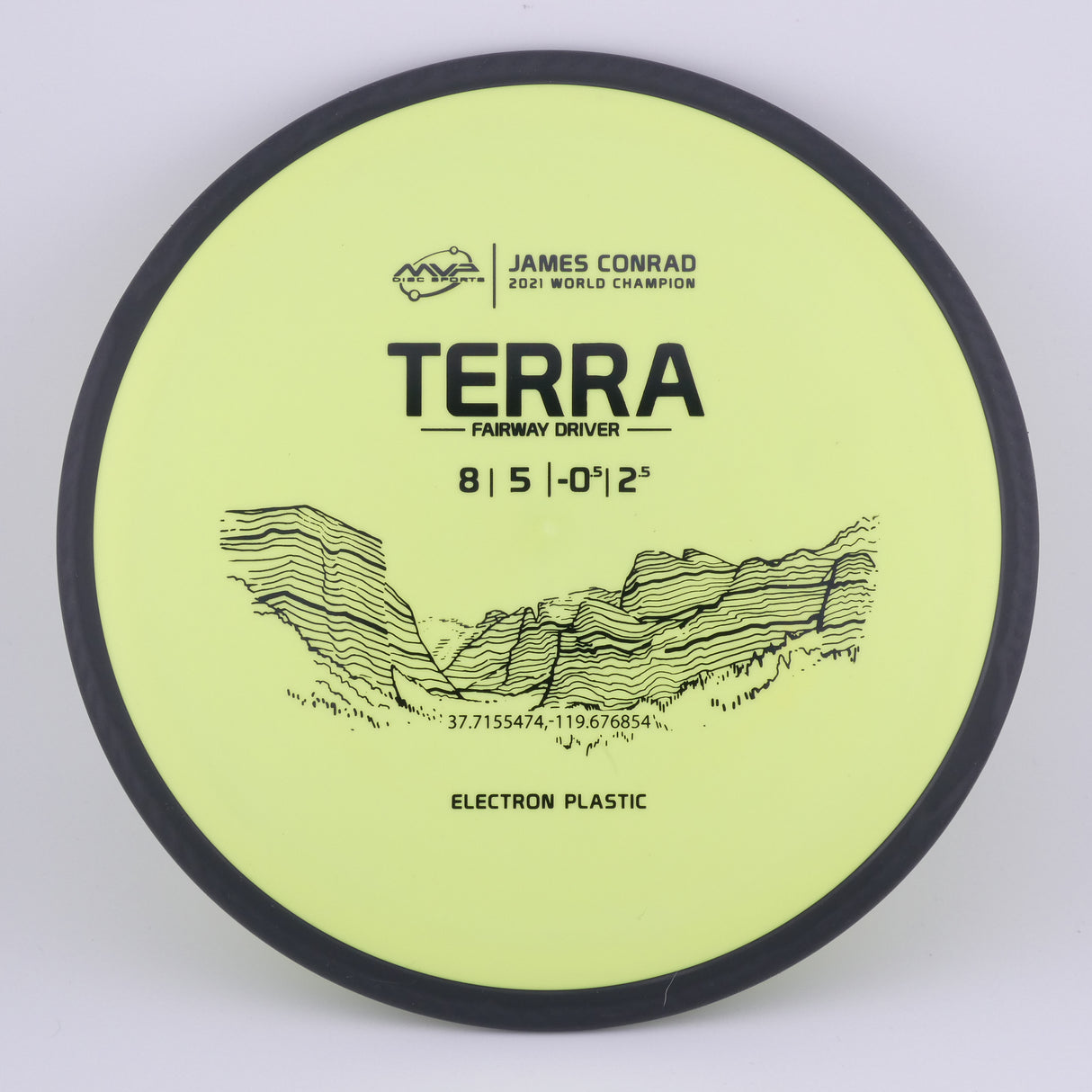 MVP Electron Terra 170-175g overstable fairway driver disc golf disc