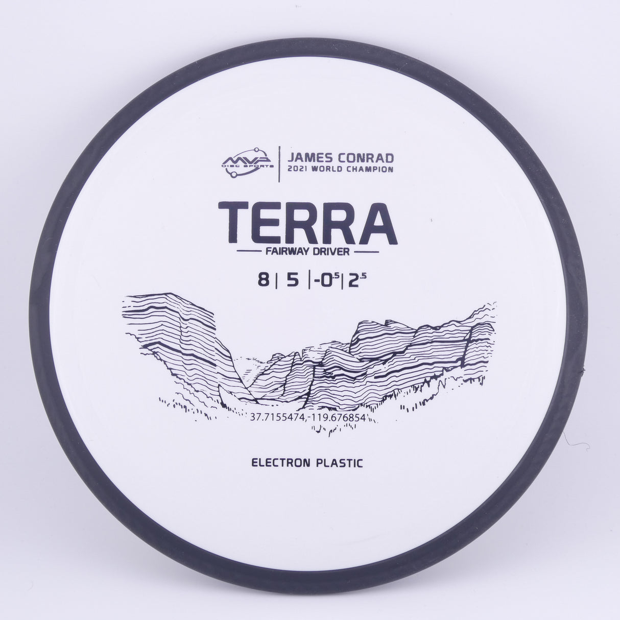 MVP Electron Terra 170-175g overstable fairway driver disc golf disc