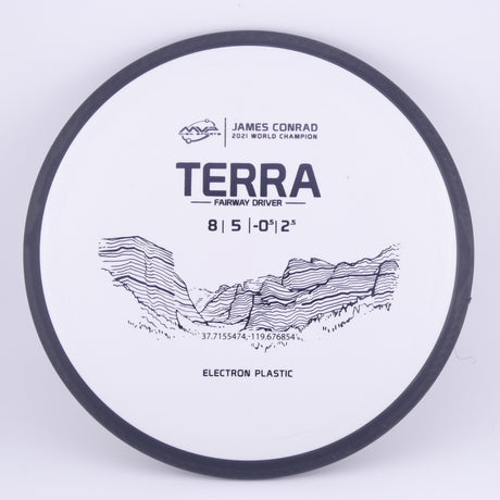 MVP Electron Terra 170-175g overstable fairway driver disc golf disc