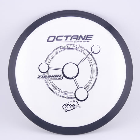 MVP Fission Octane 155-159g slightly understable distance driver disc golf disc