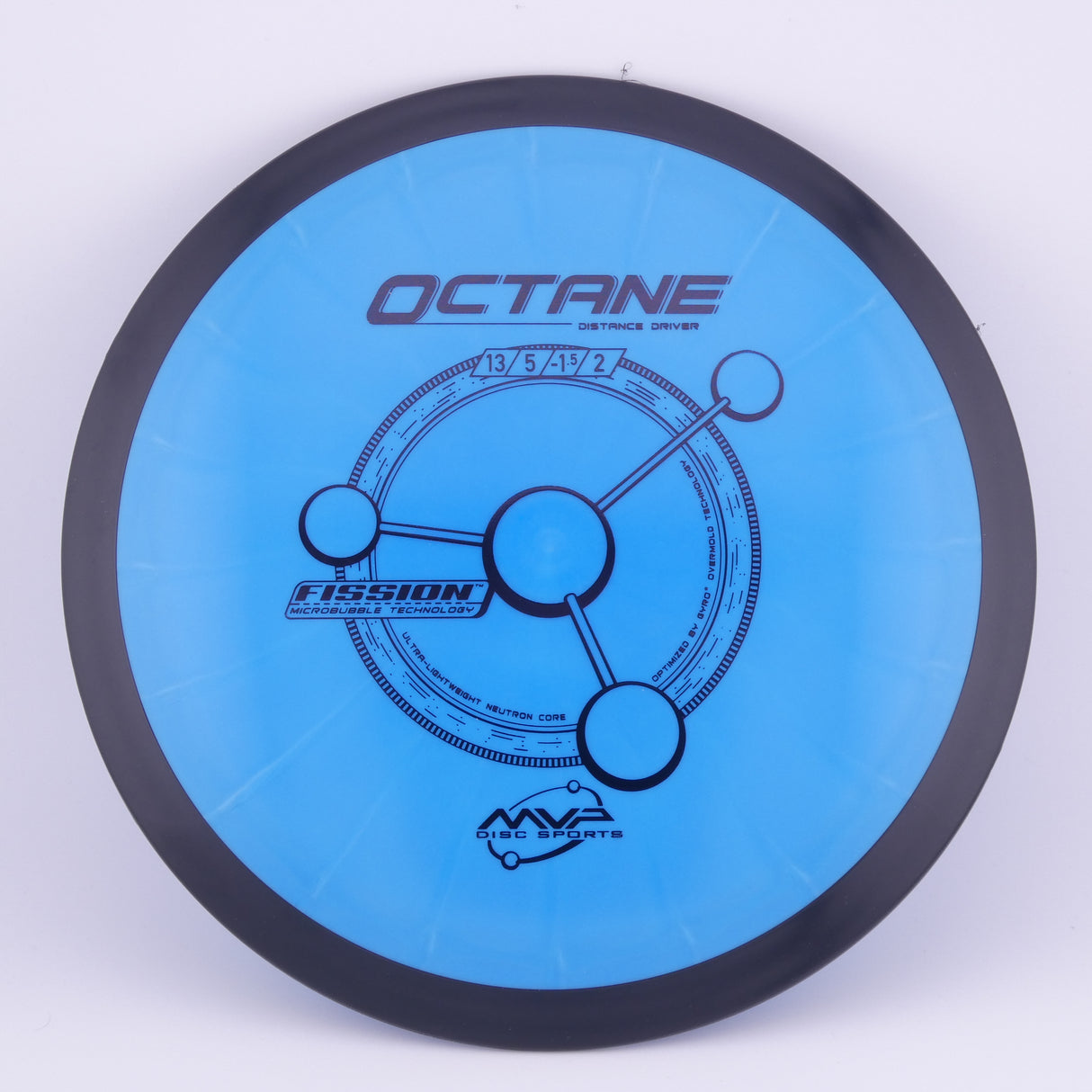 MVP Fission Octane 155-159g slightly understable distance driver disc golf disc