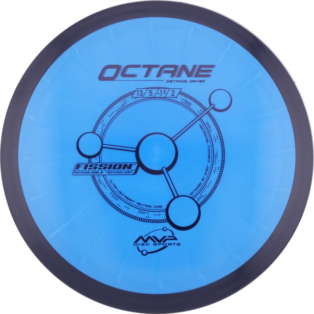 MVP Fission Octane 155-159g slightly understable distance driver disc golf disc
