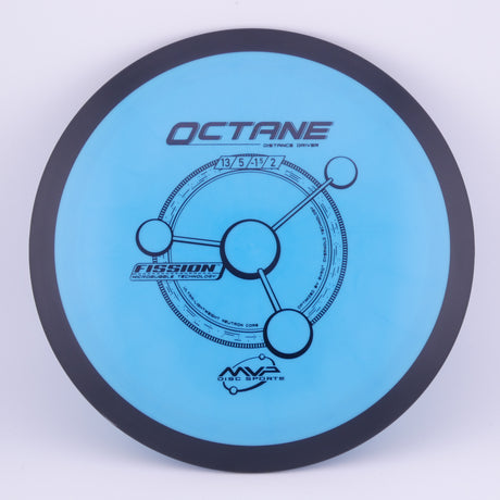 MVP Fission Octane 170-175g slightly understable distance driver disc golf disc