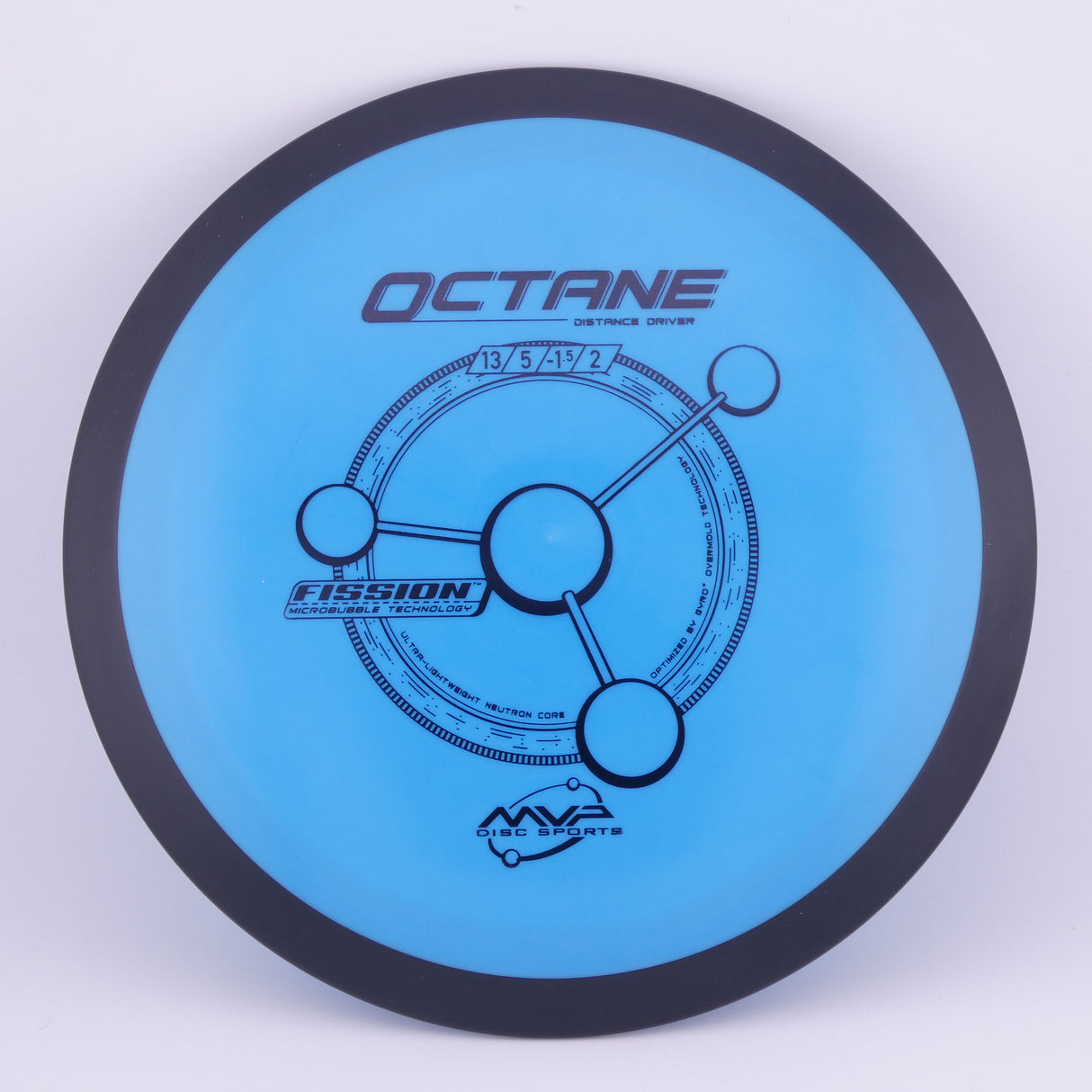 MVP Fission Octane 170-175g slightly understable distance driver disc golf disc