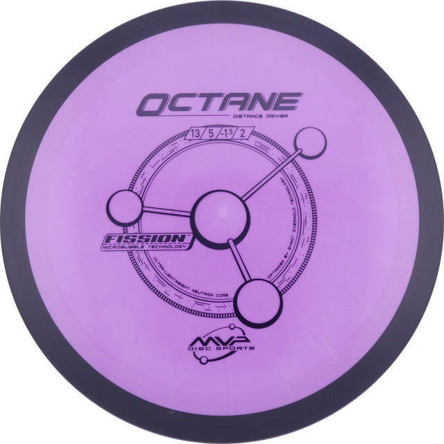 MVP Fission Octane 170-175g slightly understable distance driver disc golf disc