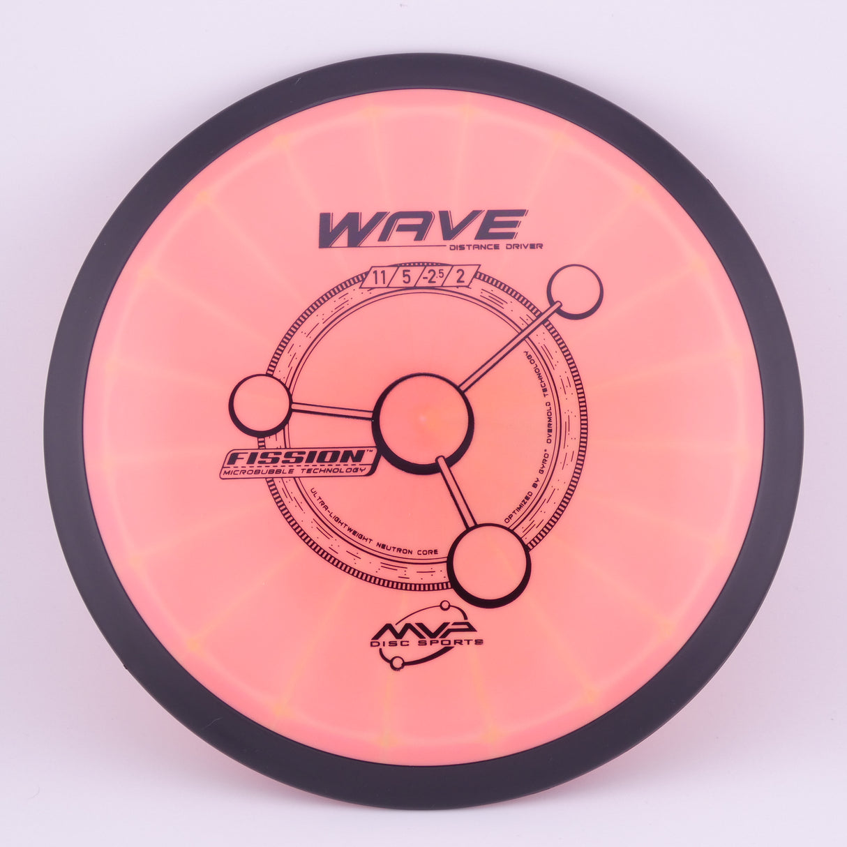 MVP Fission Wave 155-159g slightly understable distance driver disc golf disc