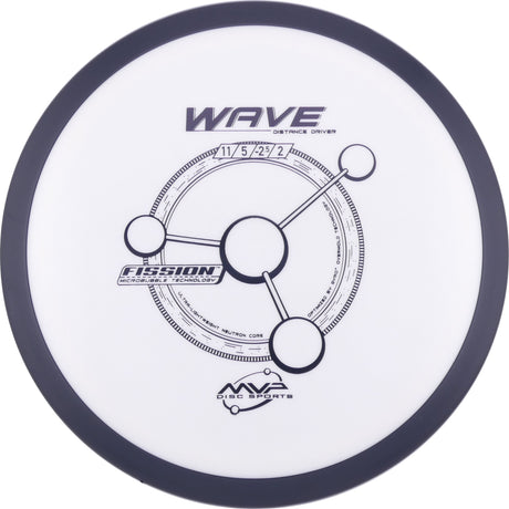 MVP Fission Wave 155-159g slightly understable distance driver disc golf disc