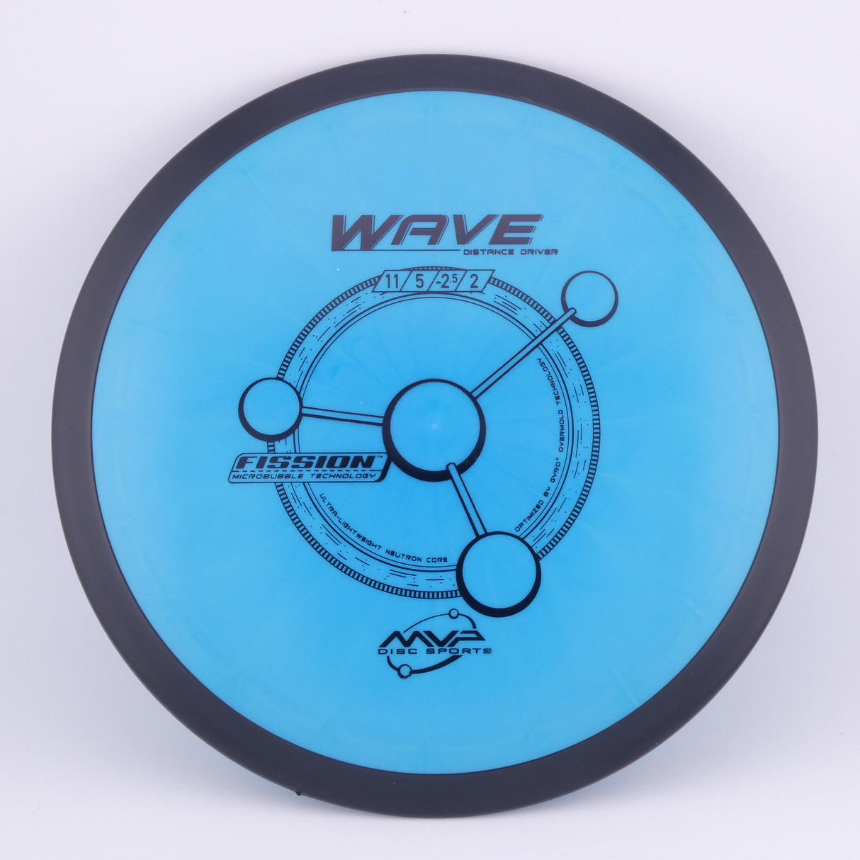 MVP Fission Wave 155-159g slightly understable distance driver disc golf disc