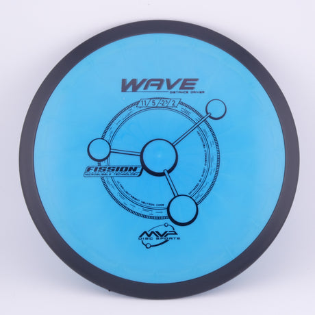 MVP Fission Wave 155-159g slightly understable distance driver disc golf disc
