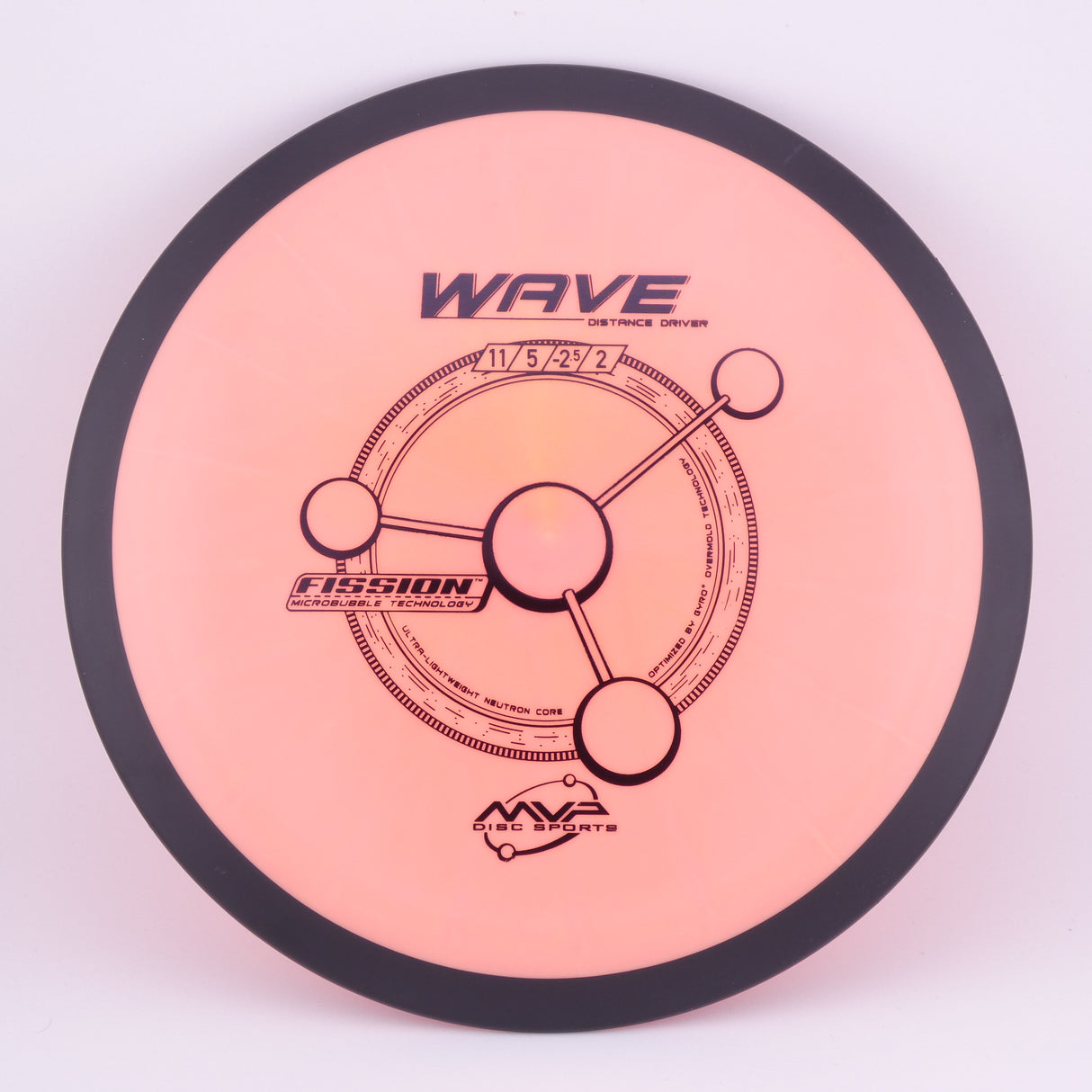 MVP Fission Wave 170-175g slightly understable distance driver disc golf disc