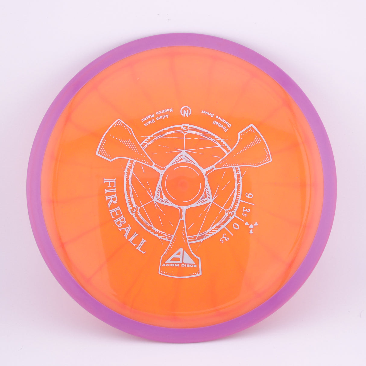 Axiom Neutron Fireball 170-175g overstable control driver disc golf disc