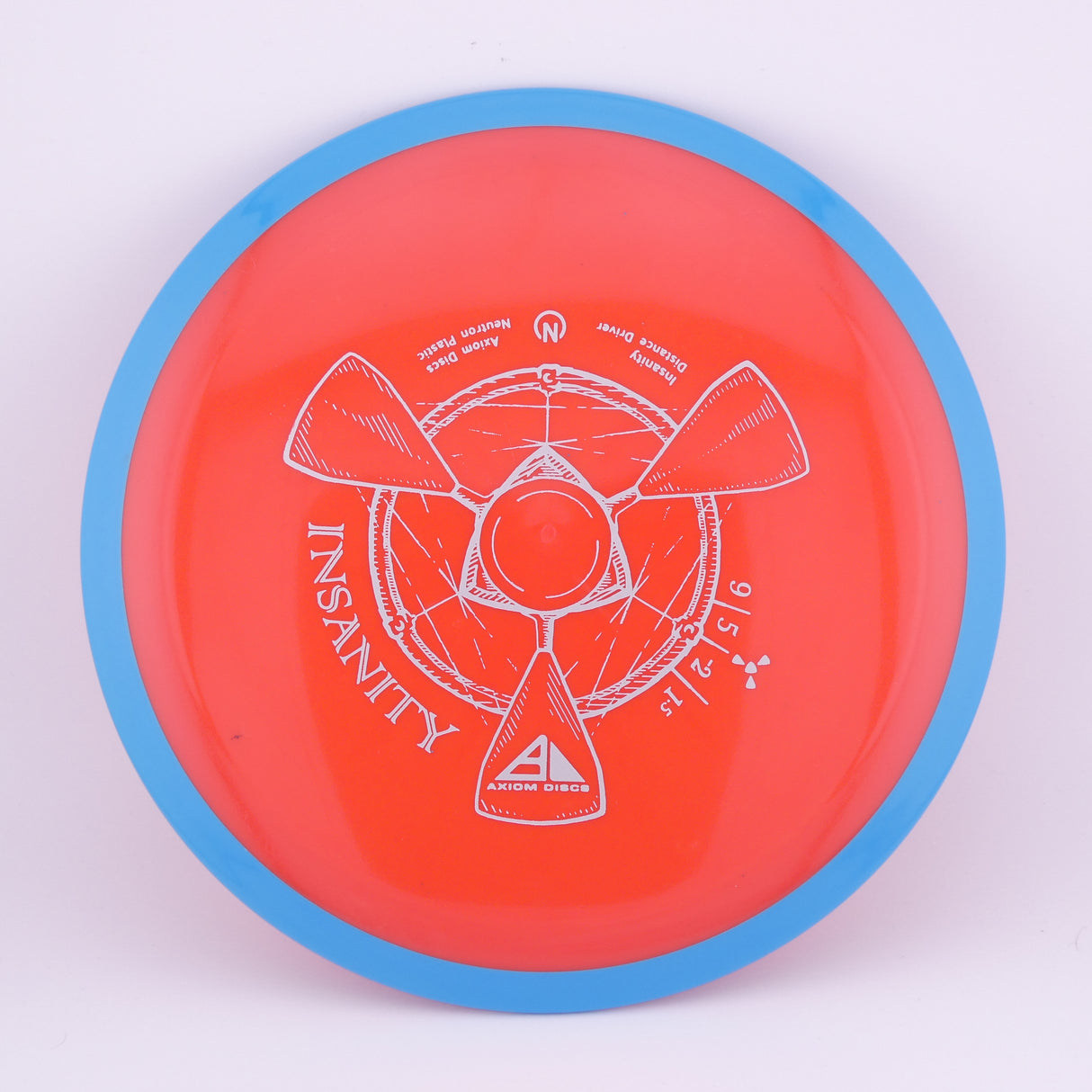 Axiom Neutron Insanity 155-159g slightly understable control driver disc golf disc