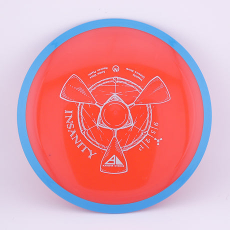 Axiom Neutron Insanity 155-159g slightly understable control driver disc golf disc