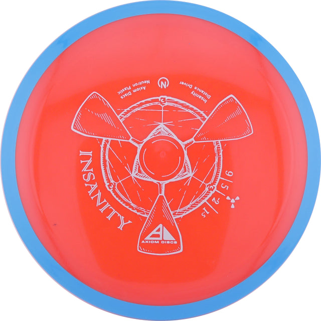 Axiom Neutron Insanity 155-159g slightly understable control driver disc golf disc